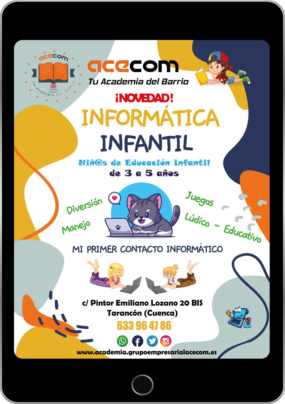 Curso Informática Infantil - Academia Acecom